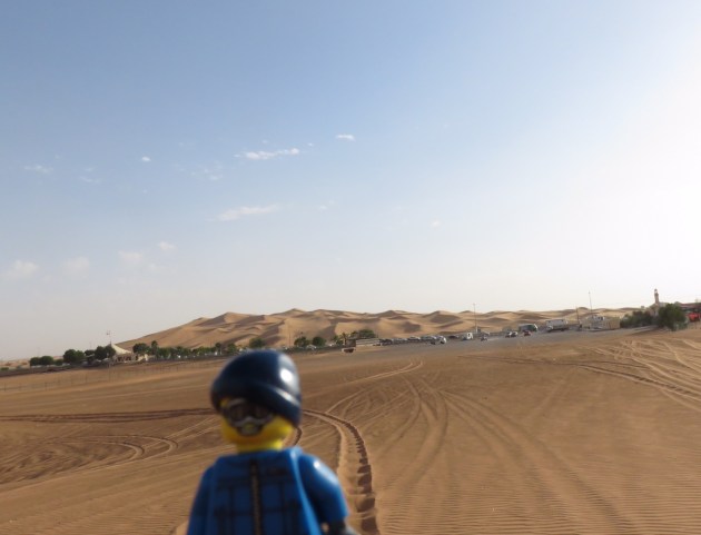 Una vista panorámica de las dunas