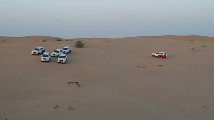 Camionetas que nos llevaron al desierto via @judylee de China