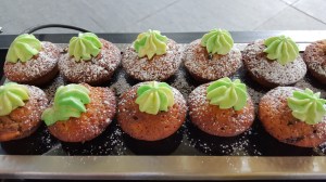 Parte del desayuno en Dubai