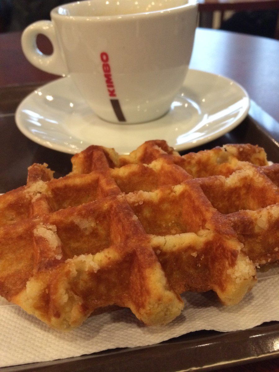 Waffles Belgas...auténticamente en Bélgica...de-li-cio-sos